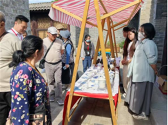 匠心非遗焕新颜 校馆联袂启新篇——保定理工学院非遗手工市集燃动淮军公所博物馆