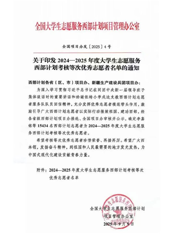 【榜样引领】保定理工学院9名西部计划志愿者获评全国优秀!