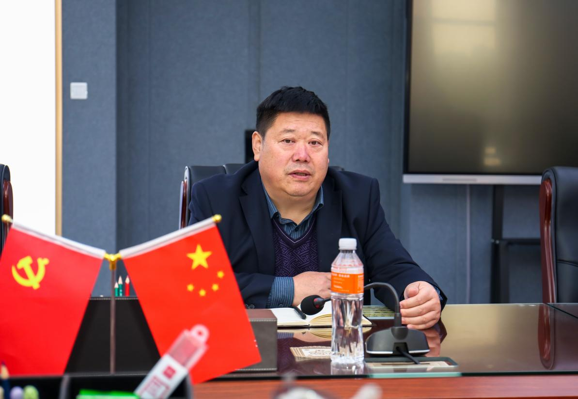 中国共产党员日记博物馆康殿英馆长一行到保定理工学院参观座谈