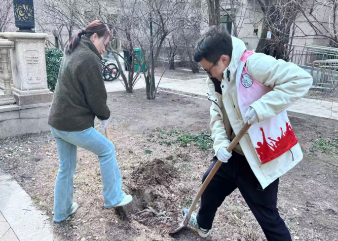 植此青绿  共赴春日——教育学院植树节系列活动