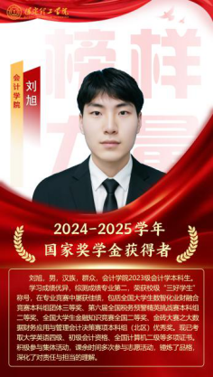 榜样引领┃国家奖学金获得者风采展示   （第六期）