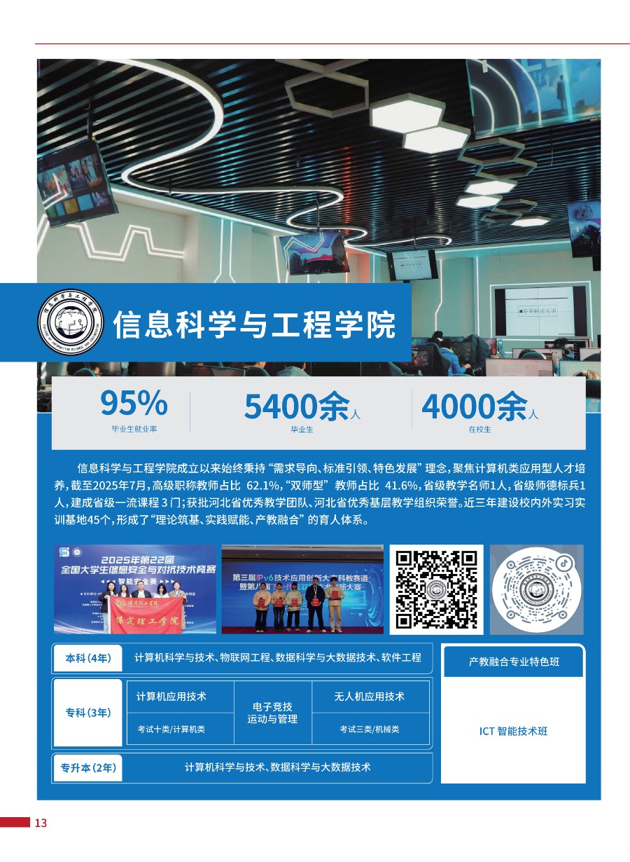 保定理工学院2026年招生简章