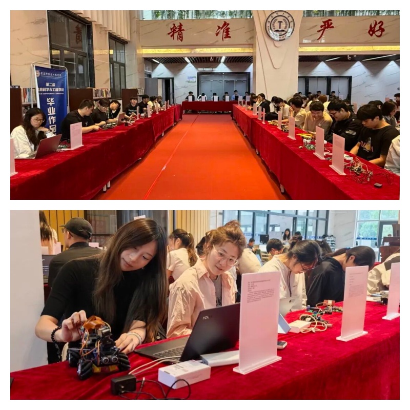 青春绽放学苑风采 保定理工学院信息科学与工程学院成功举办第二届毕业生作品展