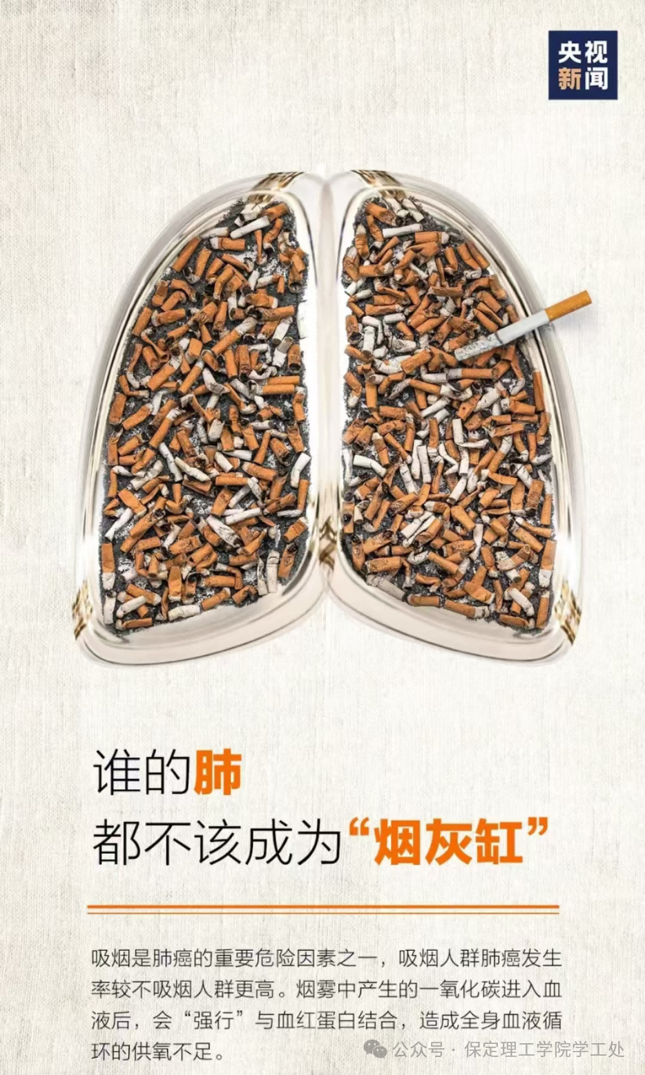守护青春呼吸，共建无烟校园