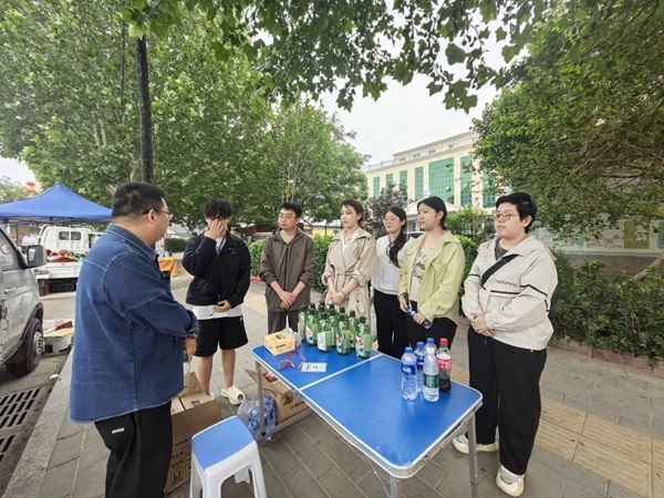 慰问活动|保定理工学院|管理科学与工程学院赴实习基地开展实习生慰问活动