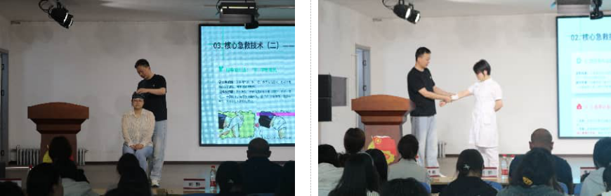 【医校携手，急救同行】保定东篱医院走进保定理工学院应急救护科普活动