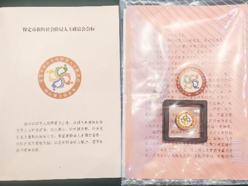 产教融合育硕果 设计赋能绘新章——保定理工学院设计市新联会会标正式采用
