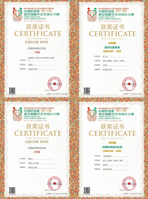 34项荣誉！保定理工学院在第20届中国好创意暨全国数字艺术设计大赛中获佳绩
